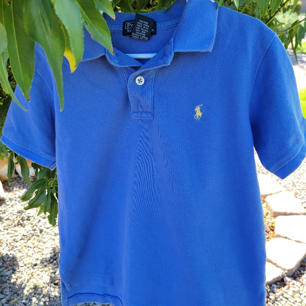 Boys Blue Polo by Ralph Lauren Size 5